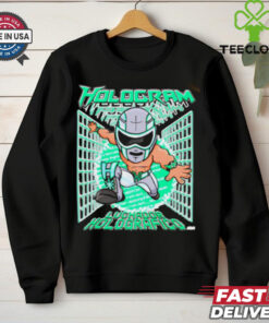 Hologram Luchador Holografico AEW cartoon shirt