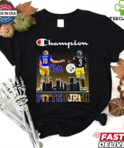 Holstein vs Wilson Champion Pittsburgh football players signature shirt
