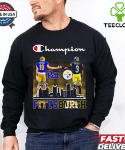 Holstein vs Wilson Champion Pittsburgh football players signature shirt