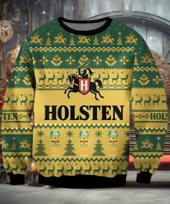 Holsten Beer 3D Print Ugly Christmas Sweater