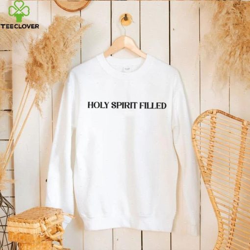 Christian T-Shirt with Holy Spirit Filled Design – God Apparel