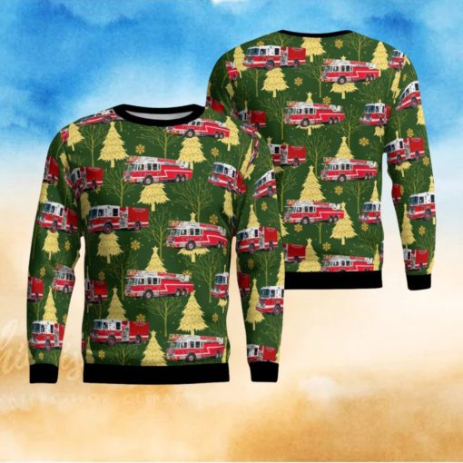 Holyoke, Massachusetts, Holyoke Fire Department AOP Ugly Sweater