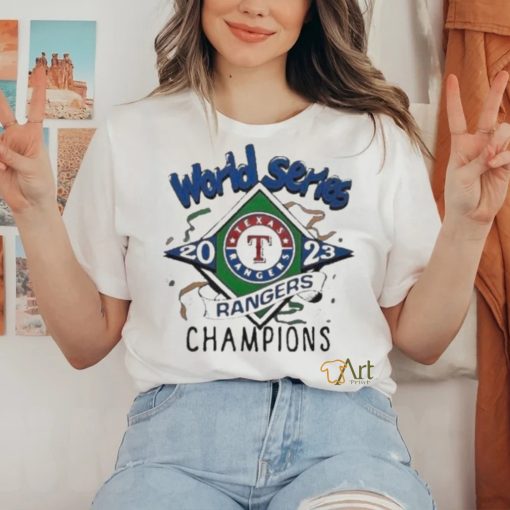 Homage 2023 World Series Champions Rangers Shirt