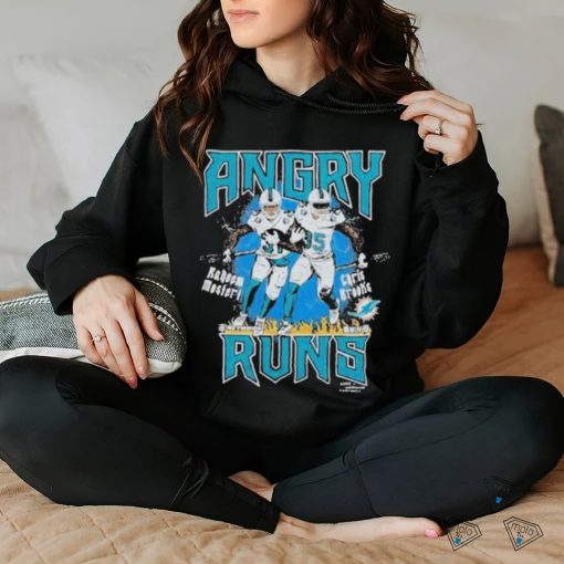 Homage Angry Runs Dolphins Mostert And Brooks shirt