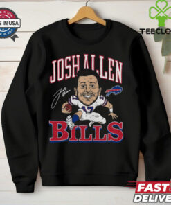 Homage Bills Josh Allen Caricature T Shirt