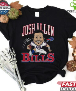 Homage Bills Josh Allen Caricature T Shirt