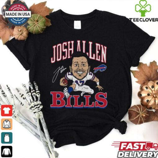 Homage Bills Josh Allen Caricature T Shirt