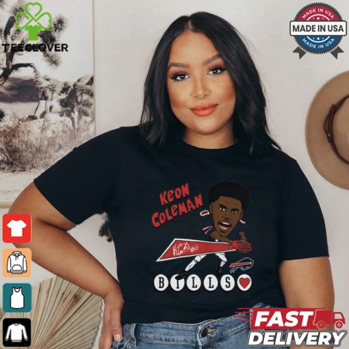 Homage Bills Keon Coleman T Shirt