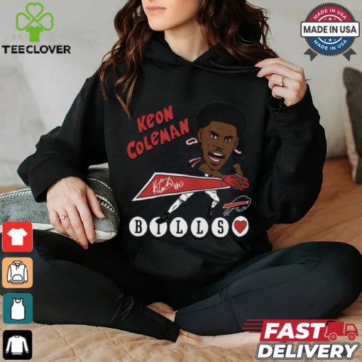 Homage Bills Keon Coleman T Shirt