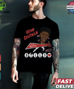 Homage Bills Keon Coleman T Shirt