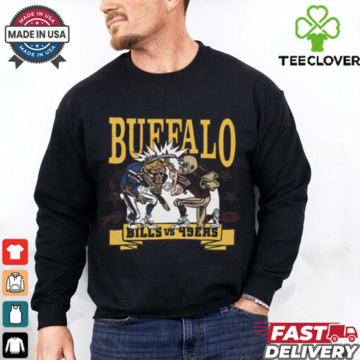 Homage Buffalo Bills vs San Francisco 49ers Matchup T Shirt