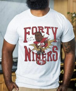 Homage Deebo Samuel Gray San Francisco 49ers Caricature Player Tri Blend T Shirt