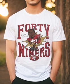 Homage Deebo Samuel Gray San Francisco 49ers Caricature Player Tri Blend T Shirt