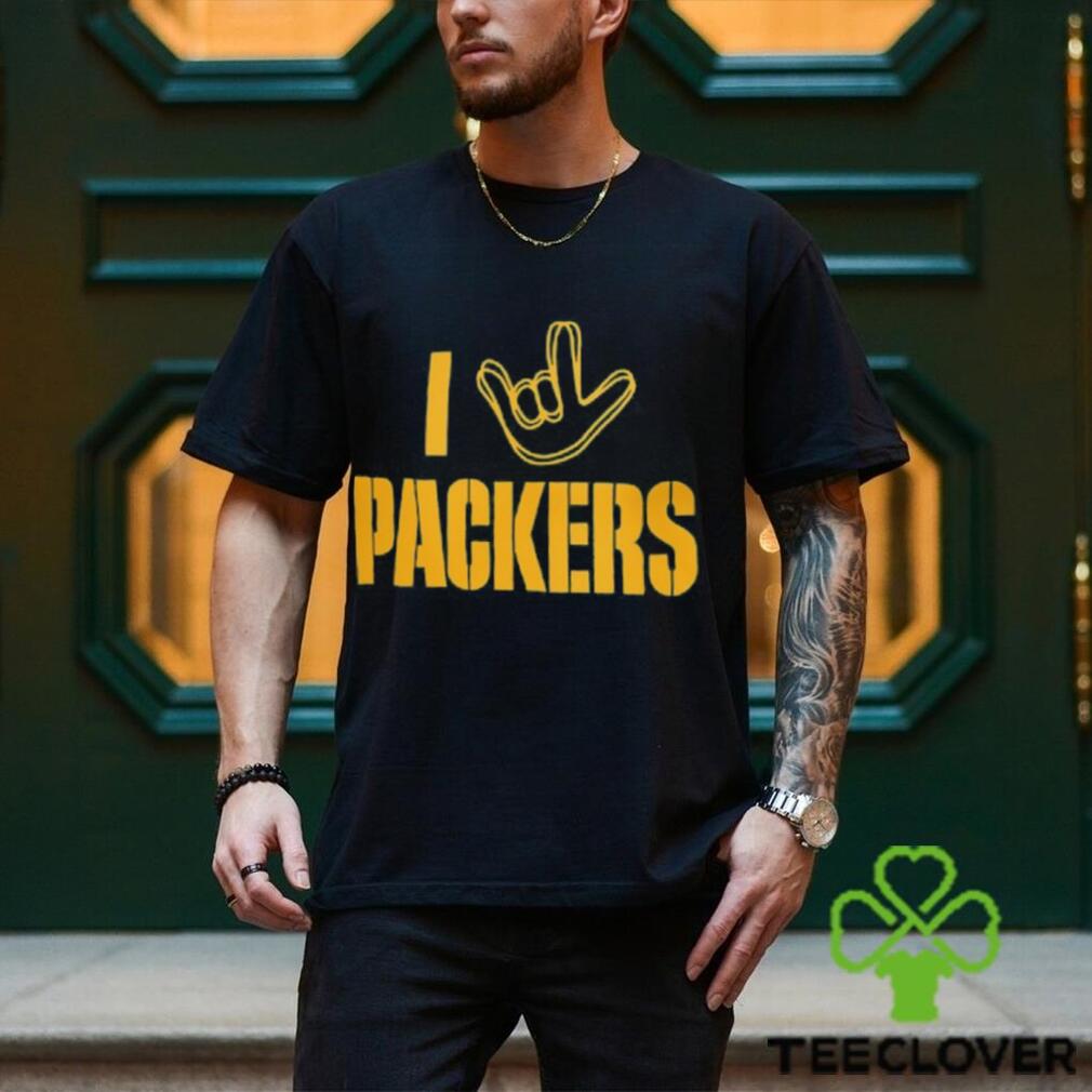 Green Bay Packers Homage Unisex The NFL ASL Collection by Love Sign  Tri-Blend T-Shirt - Hunter Green