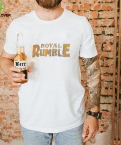 Homage Heather Royal 1989 Royal Rumble Retro Event Logo T Shirt