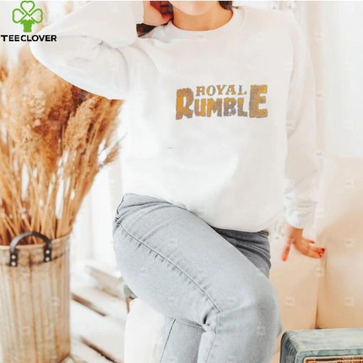 Homage Heather Royal 1989 Royal Rumble Retro Event Logo T Shirt