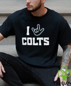 Homage Indianapolis Colts Royal The NFL ASL Collection by Love Sign Tri Blend T Shirt