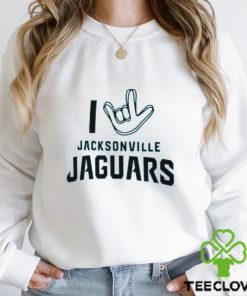 I Love Sign Jacksonville Jaguars Shirt, hoodie, sweater, long