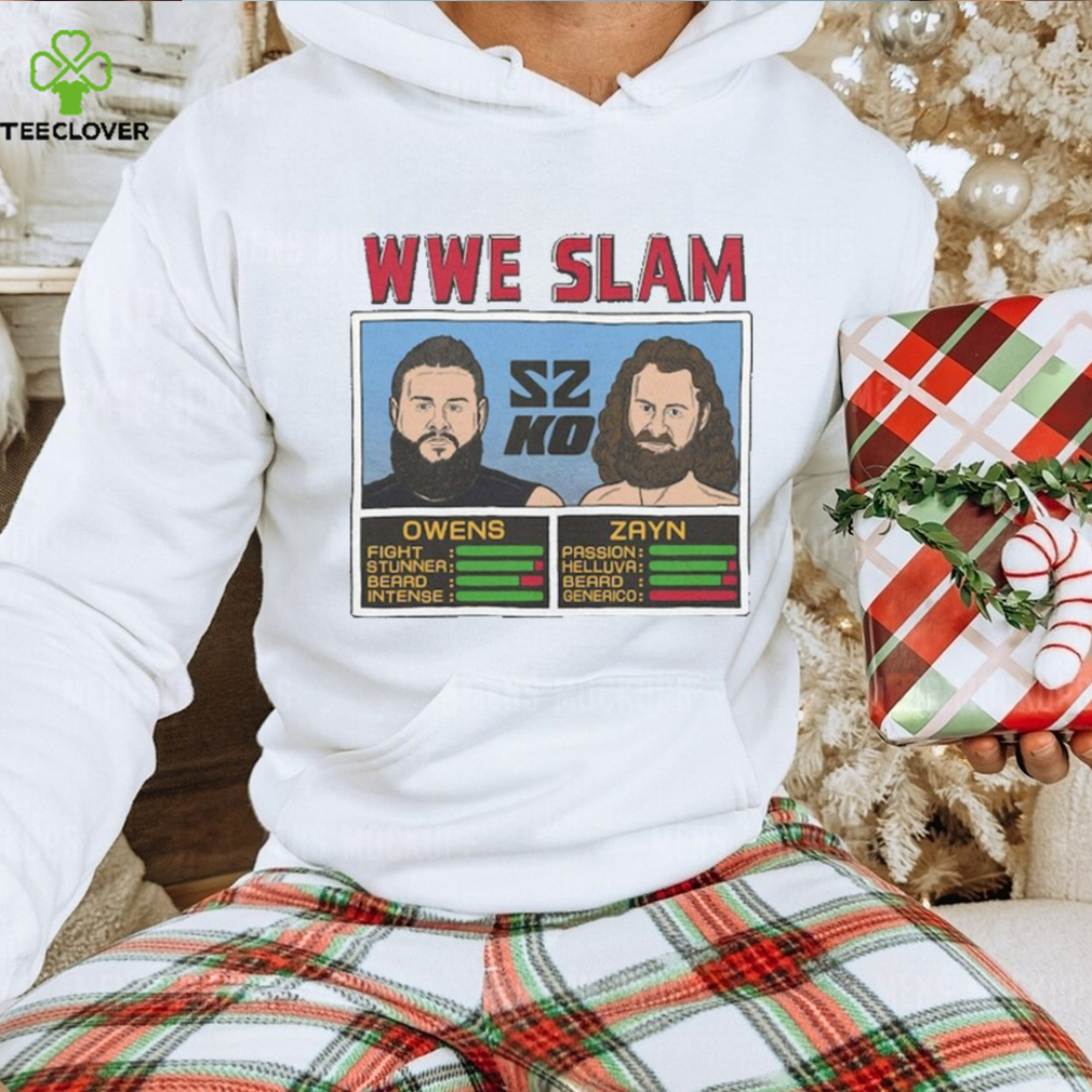 Homage Kevin Owens & Sami Zayn WWE Slam Tri Blend T Shirt Homage Kevin Owens & Sami Zayn WWE Slam Tri Blend T Shirt