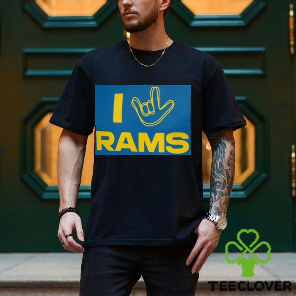 Los Angeles Rams The Nfl Asl Collection By Love Sign Tri Blend Shirt