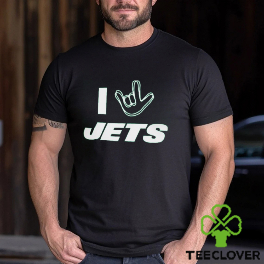 Official new York Jets Homage The NFL ASL Collection by Love Sign Tri-Blend  T-Shirt, hoodie, sweater, long sleeve and tank top