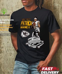 Homage Patrick Mahomes Red Kansas City Chiefs Caricature Player Tri Blend T Shirt