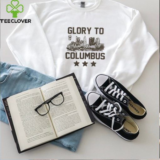 Homage Shop Columbus Crew Glory To Columbus Skyline Shirt