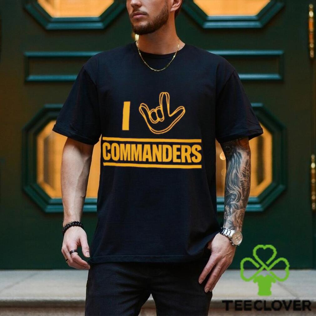 Homage Washington Commanders Burgundy The NFL ASL Collection by Love Sign Tri Blend T Shirt Homage Washington Commanders Burgundy The NFL ASL Collection by Love Sign Tri Blend T Shirt