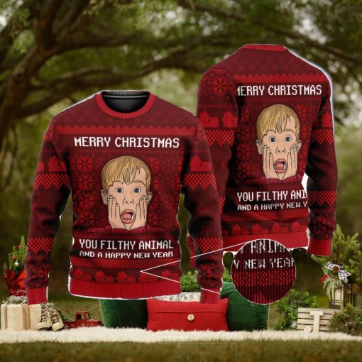 Home Alone 3D All Over Printed Ugly Christmas Sweater Christmas Gift For Family