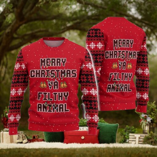 Home Alone Quote Christmas Ugly Sweater, Kevin McCallister Xmas Sweater, Funny Christmas Movie Shirt, Holiday Gift, Gift For Xmas