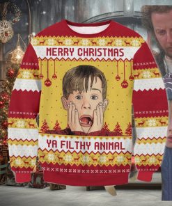 Home Alone Ya Filthy Animal Ugly Christmas Sweater