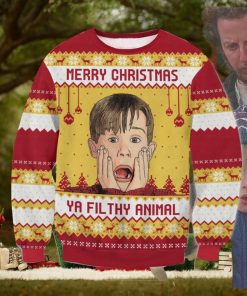 Home Alone Ya Filthy Animal Ugly Christmas Sweater