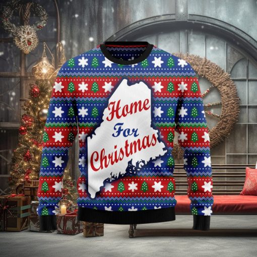 Home For Christmas Maine Christmas For Christmas Gifts Ugly Christmas Sweater