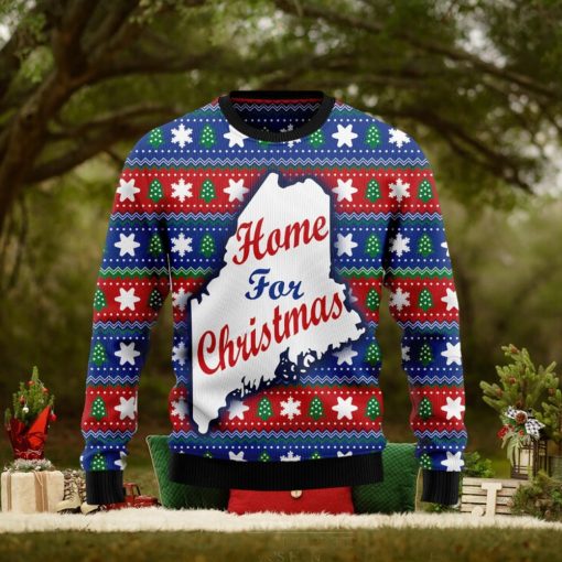 Home For Christmas Maine Christmas For Christmas Gifts Ugly Christmas Sweater