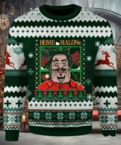 Home Malone For Unisex Ugly Christmas Sweater 1 Home Malone For Unisex Ugly Christmas Sweater