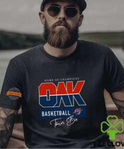 Home Of Champions Oak Basketball Tee Shirt