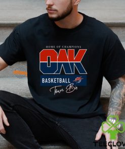 Home Of Champions Oak Basketball Tee Shirt