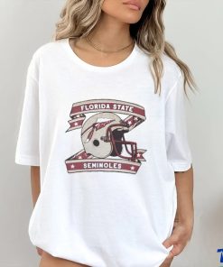 Homefield Adult Unisex Vault Florida State Seminoles Helmet Shirt Grey