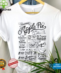 Homemade Apple Pie Recipe Unisex T Shirt