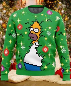 Homer Bush Meme The Simpsons Ugly Christmas Sweater