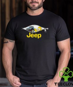 Homer Simpson Jeep Zipper Shirt