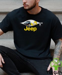 Homer Simpson Jeep Zipper Shirt