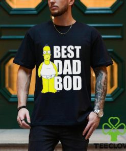 Homer The Simpsons Best Dad Bod T Shirt