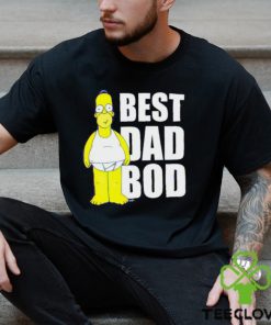 Homer The Simpsons Best Dad Bod T Shirt 1 Homer The Simpsons Best Dad Bod T Shirt