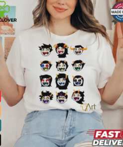 Homestuck Troll Awesome Smiley Icons Shirt