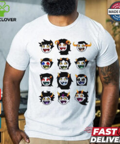 Homestuck Troll Awesome Smiley Icons Shirt