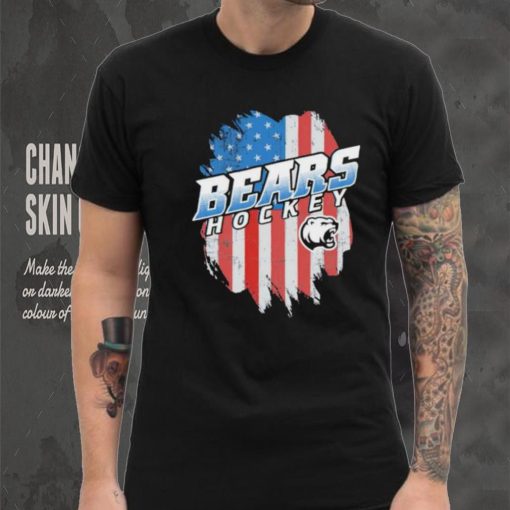 Hometown Heroes Night Bears hockey American flag hoodie, sweater, longsleeve, shirt v-neck, t-shirt