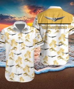 Honda goldwing Car 3D Hawaiian Shirt Tree Summer Holidays For Men Women Fans