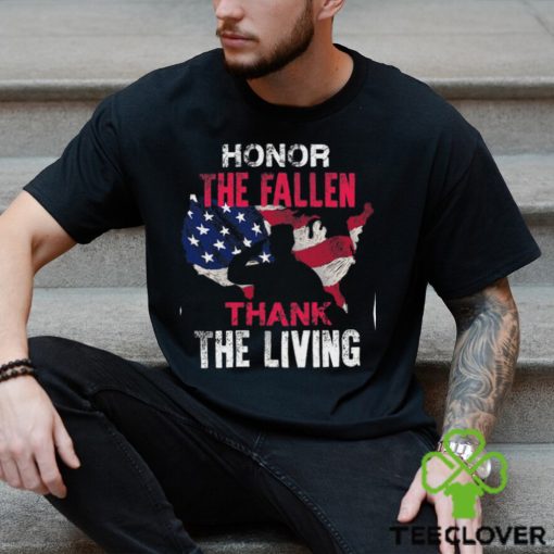 Honor the Fallen Veteran Themed Military Support T Shirt T Shirt