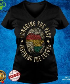 Honoring The Past Inspiring The Future Black History Month T Shirt